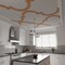 Ekena Millwork 66 56W x 66 56H x 14T Large Marrakesh Decorative Fretwork Wood Ceiling Panels, Cherry CELW67X67X0250MRKCH - alternate 2